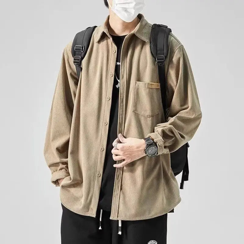 Comfortable Men's Loose Casual Shirt