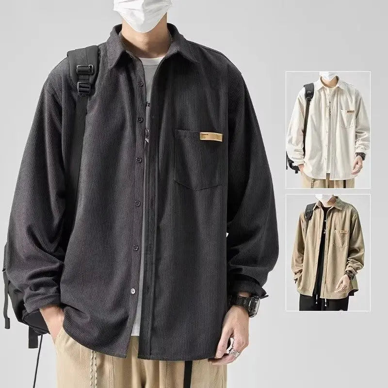 Comfortable Men's Loose Casual Shirt